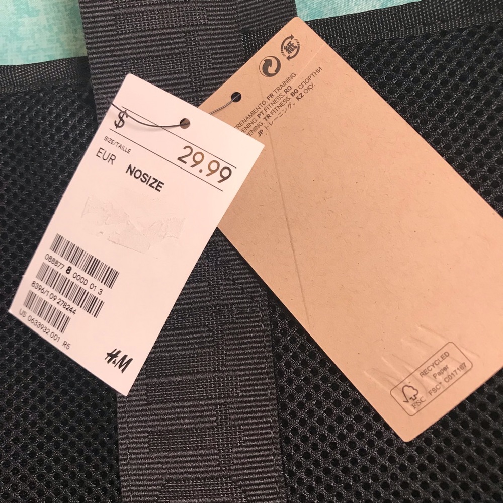 🔴 4/$15 Large H&M tote bag NWT - Picture 8 of 10